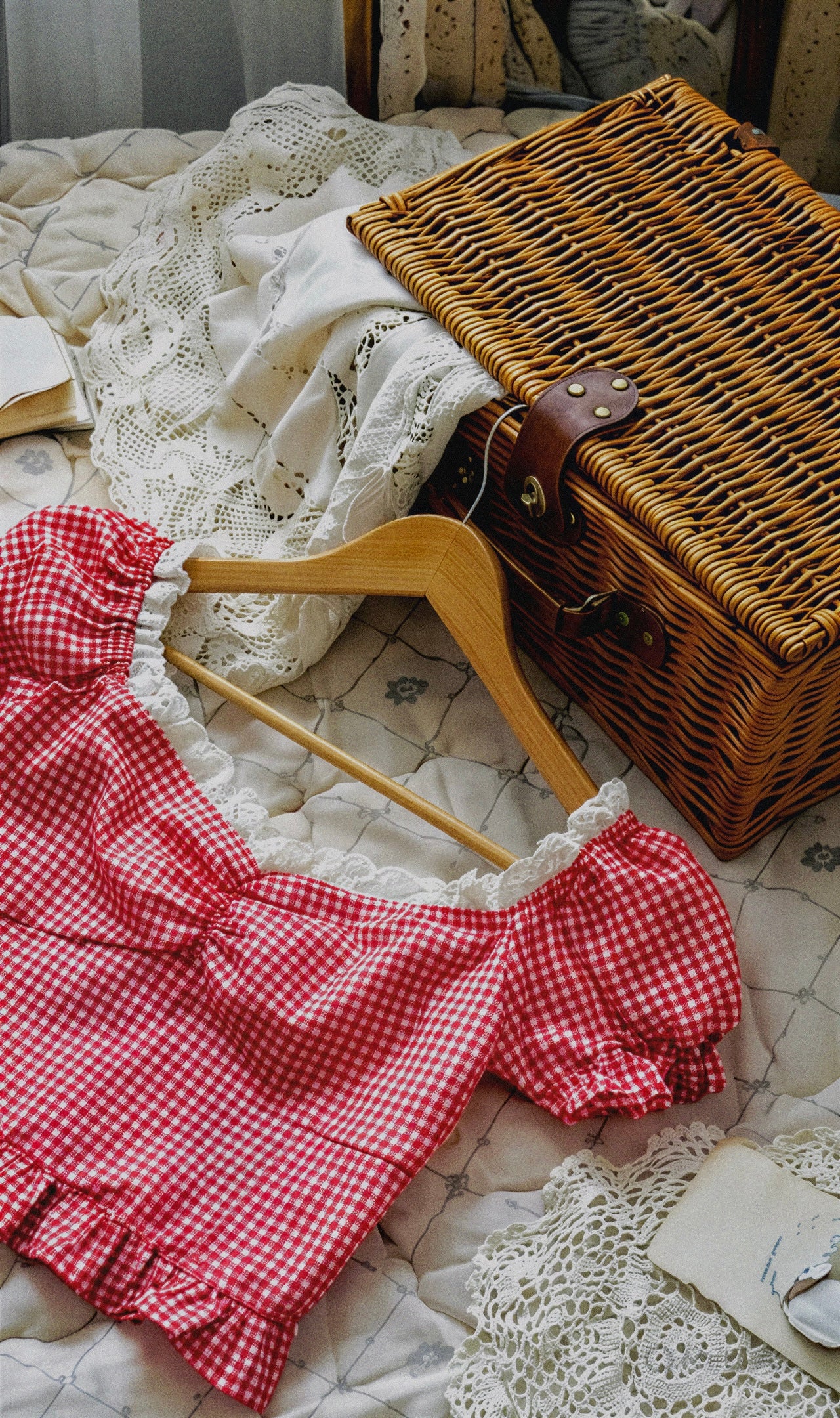 Cherry picnic pajama
