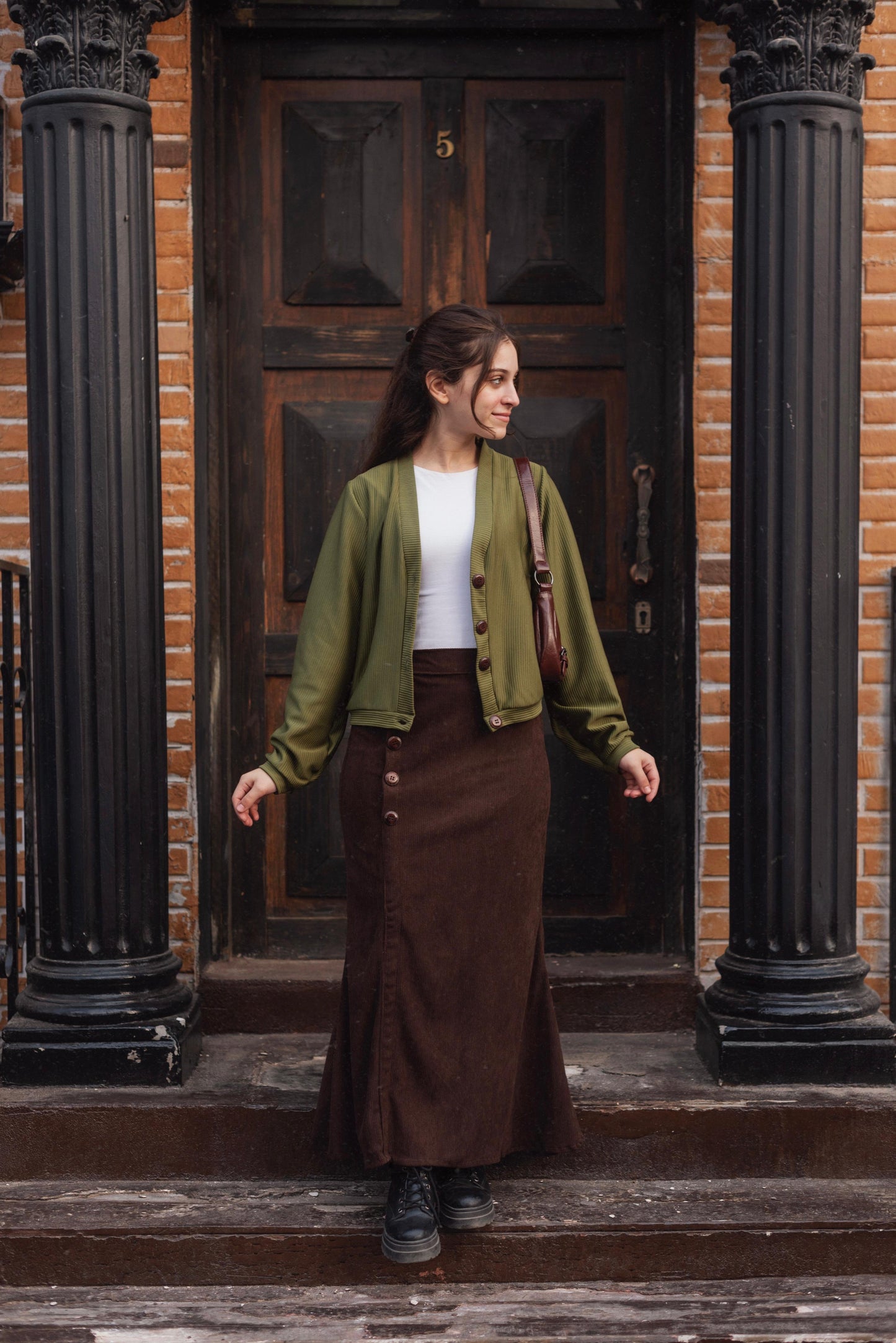 Autumn Brown Skirt