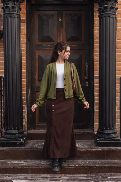 Autumn Brown Skirt