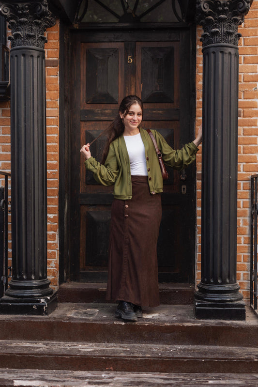 Autumn Brown Skirt