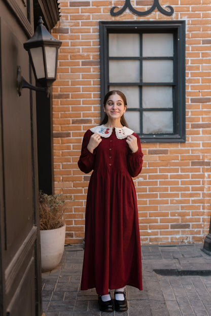 The Strawberry Collar Dress