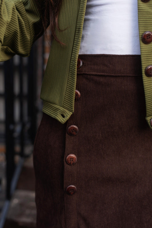 Autumn Brown Skirt