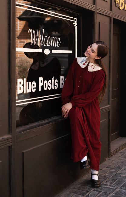The Strawberry Collar Dress