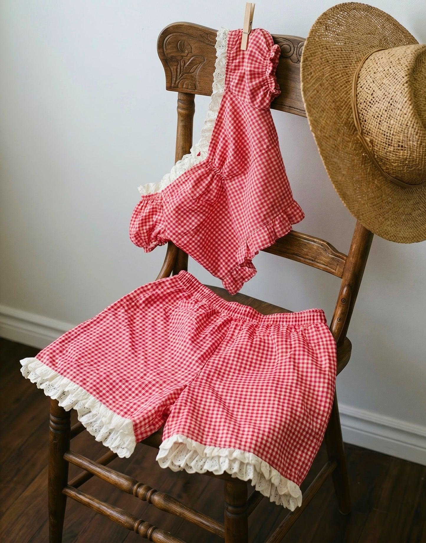 Cherry picnic pajama