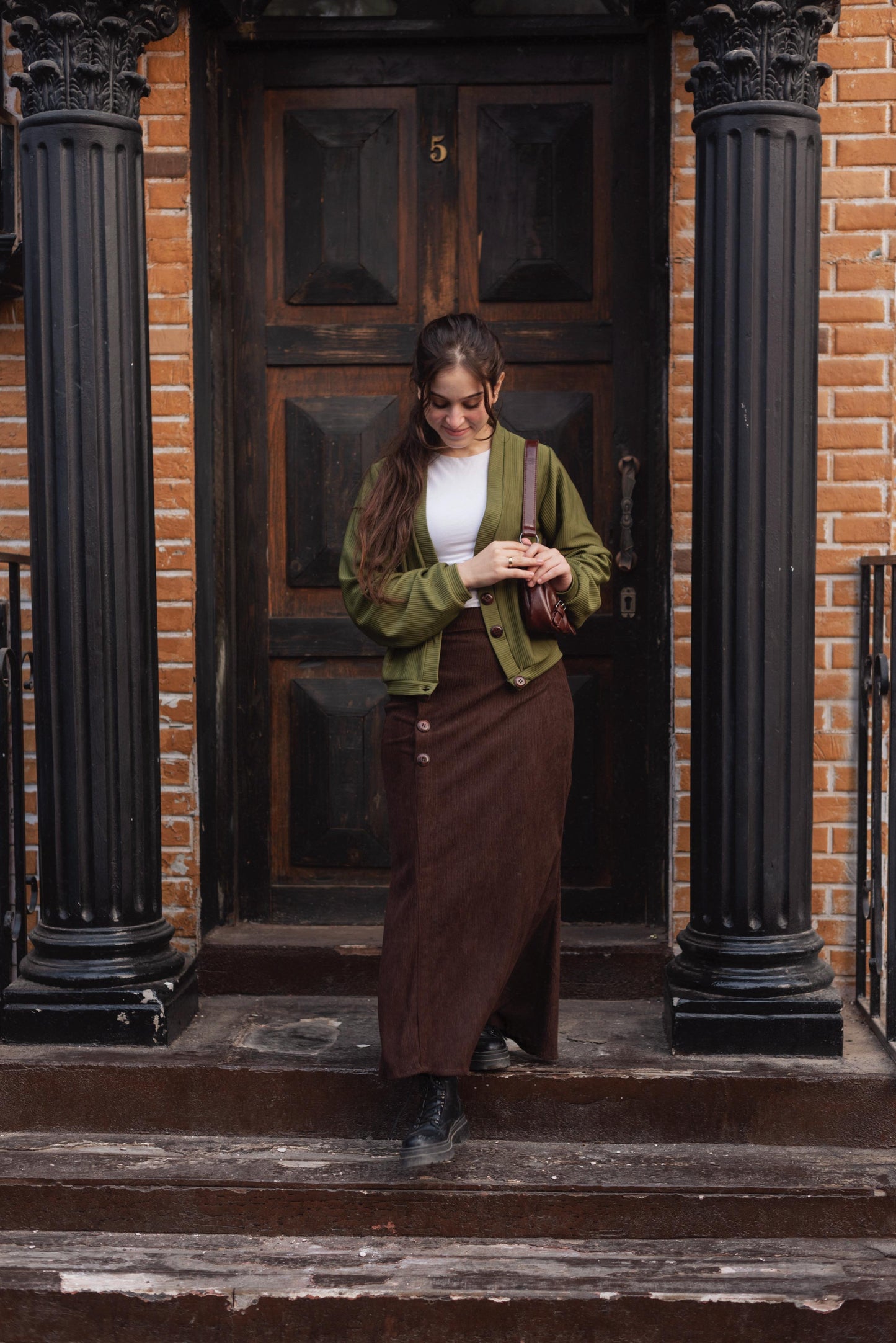 Autumn Brown Skirt